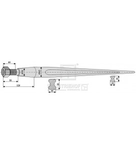 Spjut Stengrep M28 1000mm nr18 Kverneland