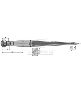 Spjut M28 1100mmnr36 Kveneland