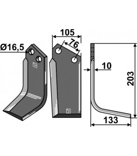 Blade, right model