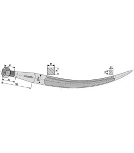 Spjut M20 810 mm nr 32 Trima