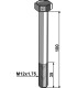 Hexagon bolt M12x1,75x100 without nut