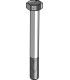 Hexagon bolt M12x1,75x100 without nut
