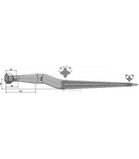 Spjut M22 900 mm nr 10,31 Weidemann