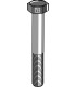 Hexagon bolt  M10x1,5x70 without nut