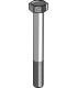 Hexagon bolt M12x1,75x90 without nut