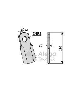 Kniv Agrimaster Calderoni Sicma(Miglianico)