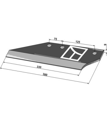 Replacement wings - right (new model)