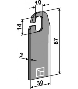 Scarifier blade