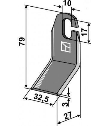 Scarifier blade