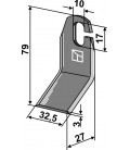 Scarifier blade