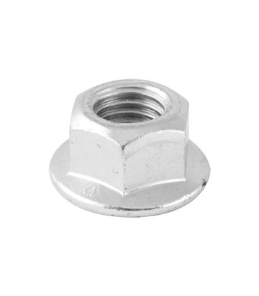 Prevailing torque type hexagon flange nut, all metal nut
