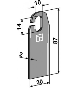 Scarifier blade