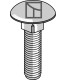 Saucer-head screw - galvanized