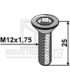 M12 x 25 Insex 8.8