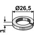 Split washer 3xØ26,5