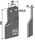 Rotary tine - right model