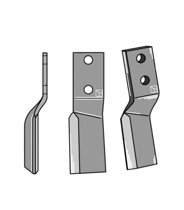Rotary tine - left model