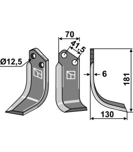 Blade, right model