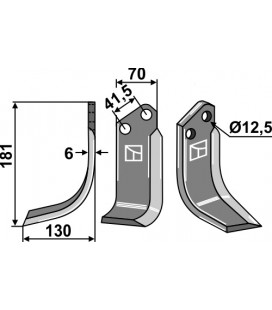 Blade, left model