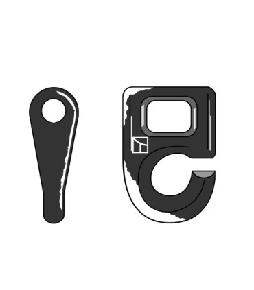 Shackle - quick change system