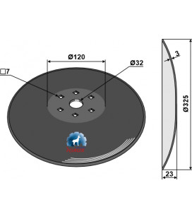 Tracer disc Ø325x3