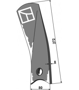 Guideboard - left
