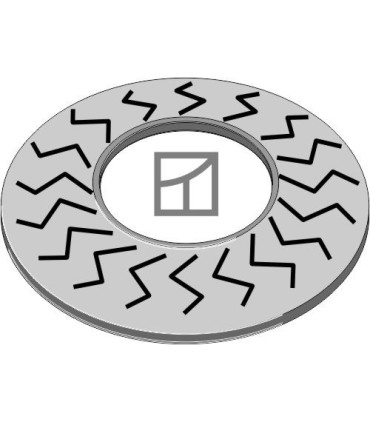 Blocking washer Ø22x2xØ9,5