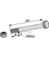 Bult med låsmutter M16x2-10.9 Maletti Kverneland M.E.A.A.T. Ferri