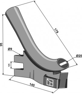 Seed tube