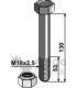Bult med låsmutter M18x2,5-10.9 Dragone