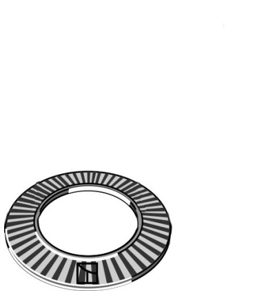 Blocking washer Ø16x1xØ10,5