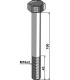 Hexagon bolt M16x2x100 without nut