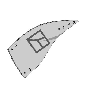 Moldboard - left