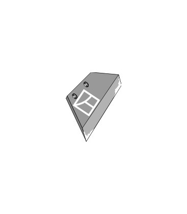Reversible point share - 14' - left
