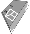 Reversible point share - 14' - left