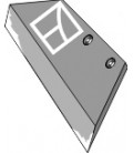 Reversible point share - 16' - right