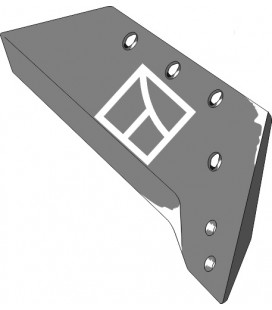 Reversible point share - 14' - right