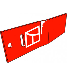Moldboard extension - left