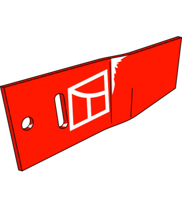 Moldboard extension - left