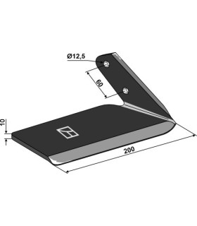 Replacement wing - right