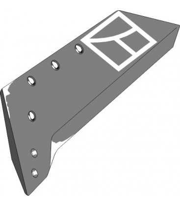 Reversible point share - 16' - left