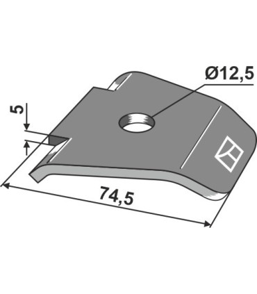 Scraper plate for rubber packer rollers