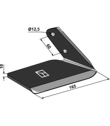 Replacement wing - right