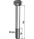 Hexagon bolt M14x2x100 without nut