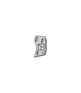 Bracket for trash board - right