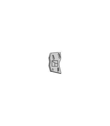 Bracket for trash board - left