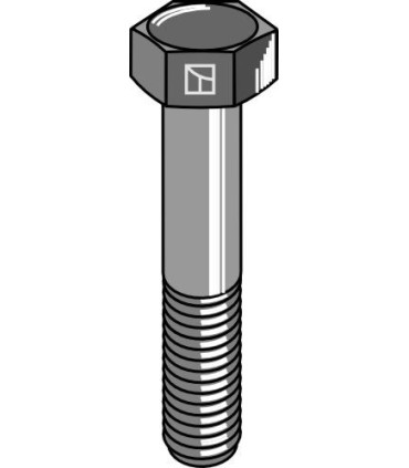 Hexagon bolt with metric fine thread - M14x1,5x45 - 12.9