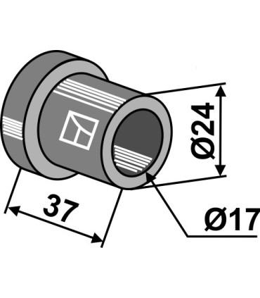 Internal  bush 37xØ17xØ24