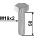 Bolt - M16x2 - 10.9
