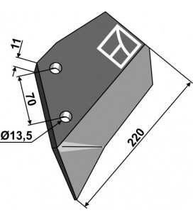 Replacement wings - left
